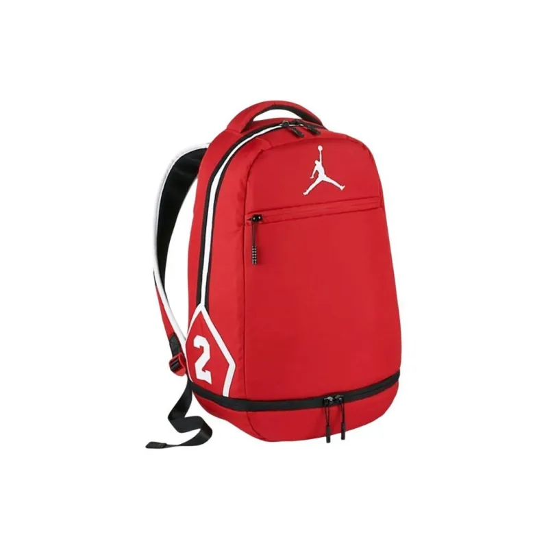 Jordan Polyester Backpack Regular Unisex Red-1