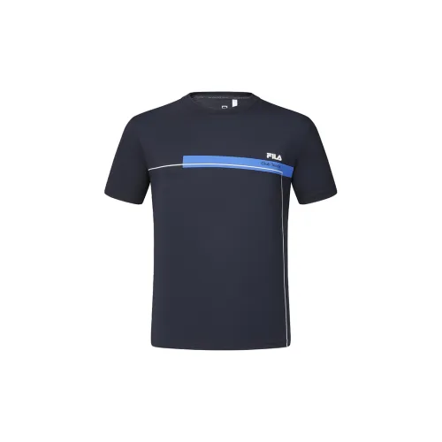 FILA T-Shirts Men Royal Blue