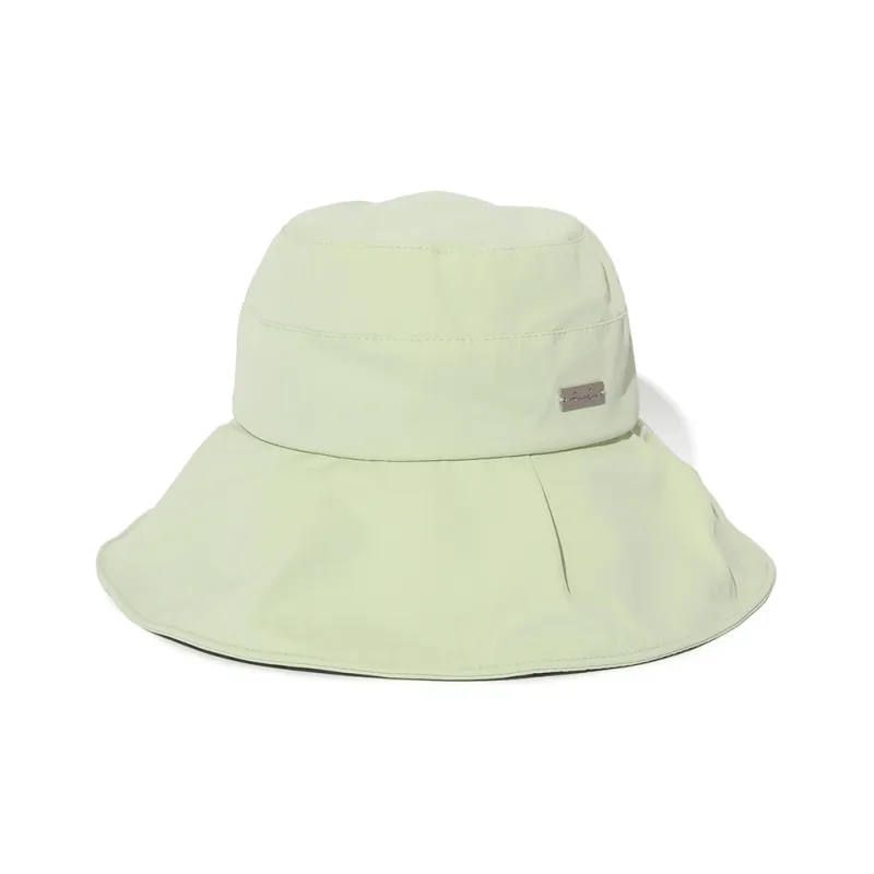 Clect Polyester Bucket Hats Women's Black/Ecru/Green-5