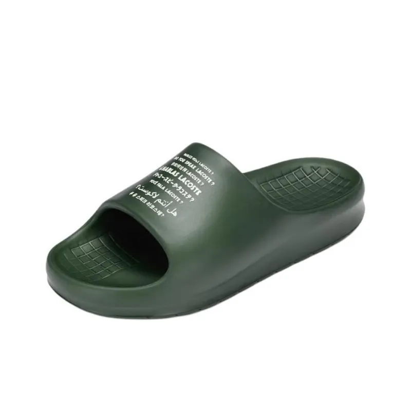 LACOSTE Abrasion Resistant Slide Slippers Men's-1