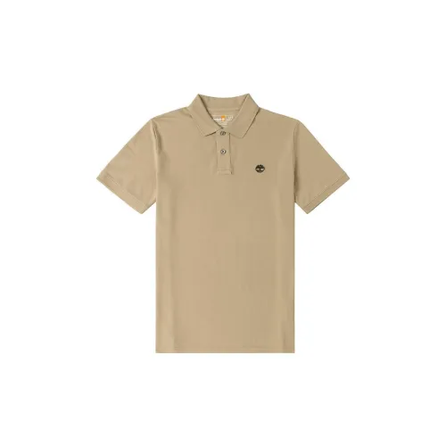 Timberland Polo Shirts Men Khaki