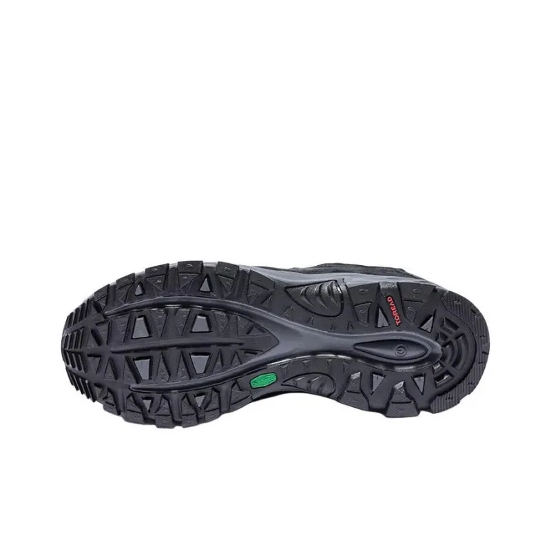 TOREAD Slip Resistant, Abrasion Resistant, Thermal Low Top Hiking Shoes Women's Black Gray-5