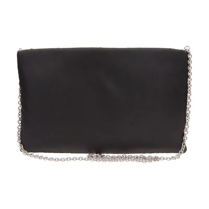 PRADA Nylon Fabric Shoulder Bag Women's Black-1