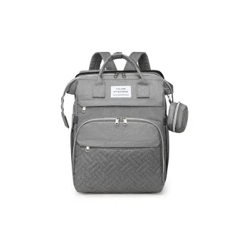 KINGSONS Oxford Backpack Unisex Gray/Black/Purple/Dark Blue/Pink