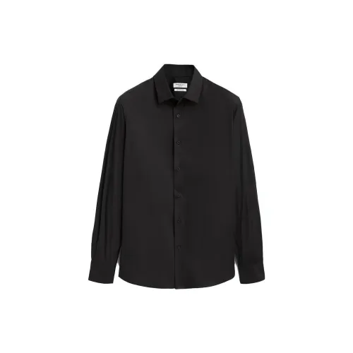 Massimo Dutti Shirts Men Black