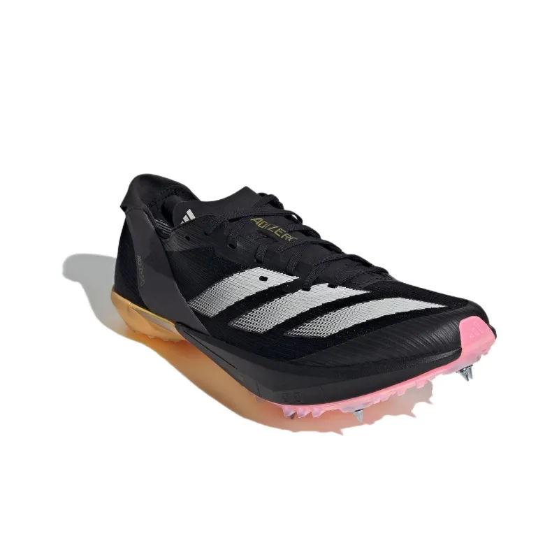 Adidas Adizero Ambition Low Top Running Shoes Unisex Black White-2