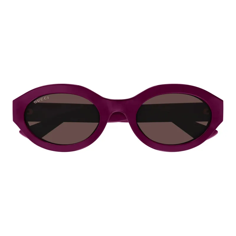 GUCCI Geometric Frame Sunglasses-1