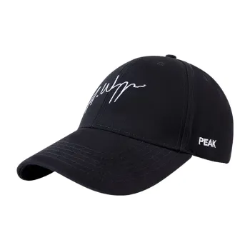 PEAK Wiggins AW1 Cotton Baseball Caps Unisex Black