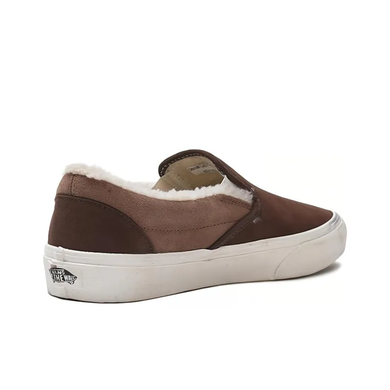 Vans Classic Slip On Retro Low Top Casual Skate Shoes Unisex Brown-2