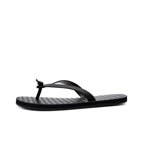 Voguhomme Rubber Sole Slip Resistant Flip Flops Men's