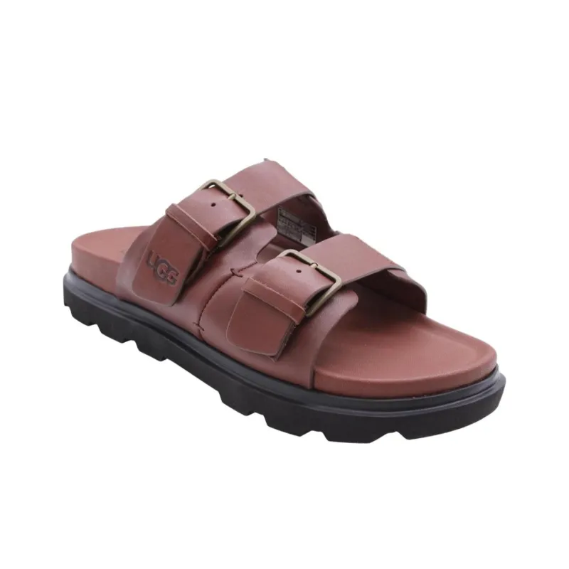 UGG Capitola Buckle Slide Sandal Cognac-4