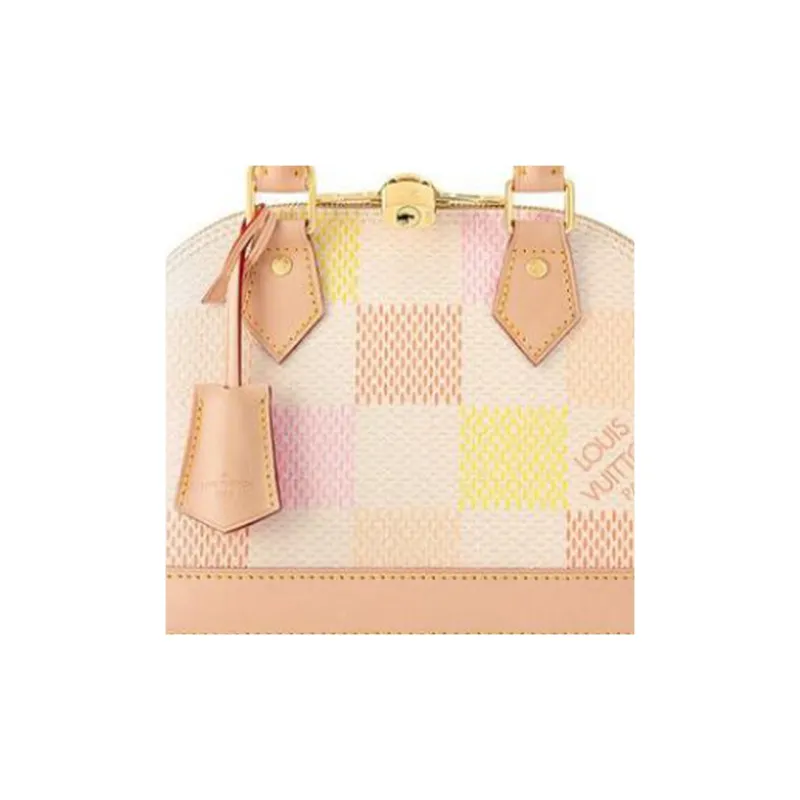 LOUIS VUITTON Alma Bb Peach-3