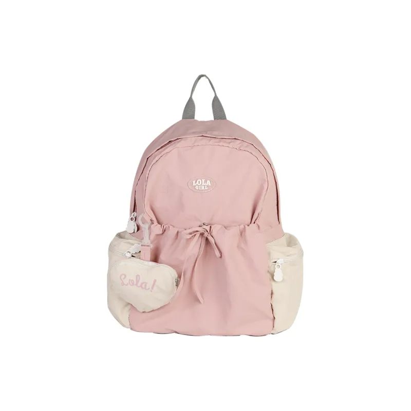 LOLA DESIGN Polyester Backpack Medium Size Women's Multicolor-1