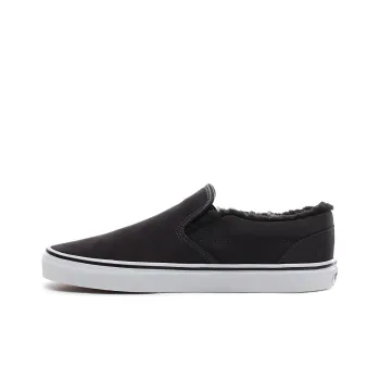 Vans Suede Sherpa Classic Slip on Suede Sherpa Black/White