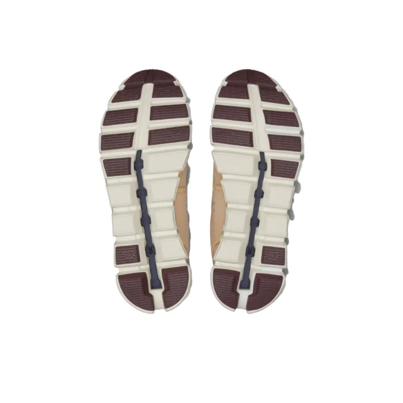 On Running Cloud 5 Waterproof Savannah Ivory Women's-4