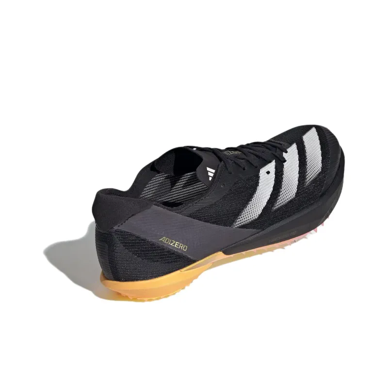 Adidas Adizero Ambition Low Top Running Shoes Unisex Black White-3