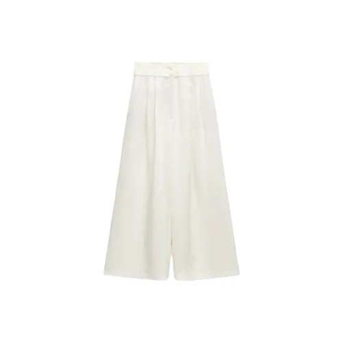 ZARA Casual Pants Women's White