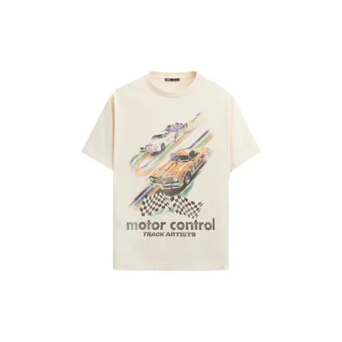 ZARA T-Shirts Men Light Beige