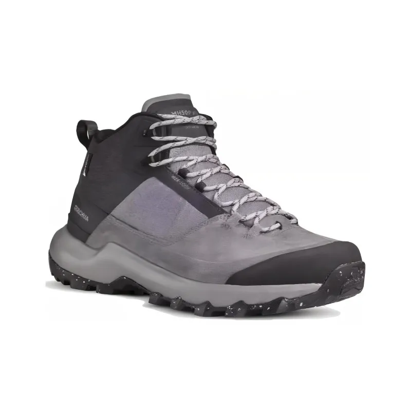 DECATHLON MH500 Cushioning Anti Slip And Wear Resistant Mid Top Hiking Shoes Men's Gray-1
