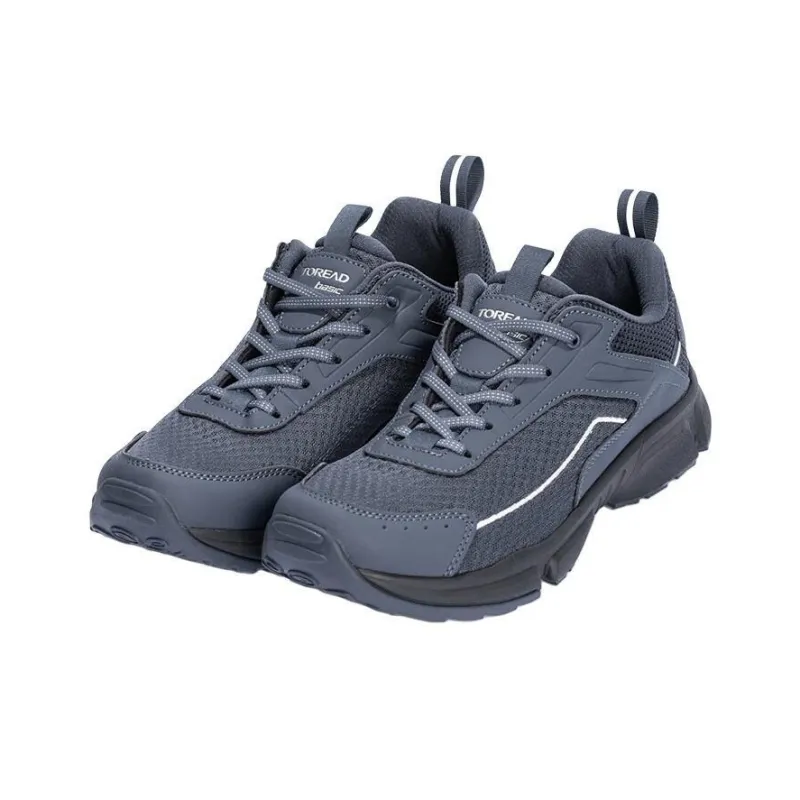 TOREAD Slip Resistant, Abrasion Resistant, Breathable Low Top Hiking Shoes Men's Blue-2