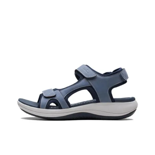 Clarks Beach Sandals Women's Denim Blue