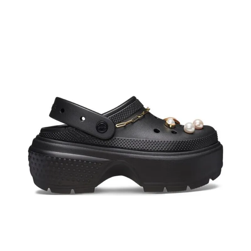 Crocs Clogs 5.5cm Women's Black-1