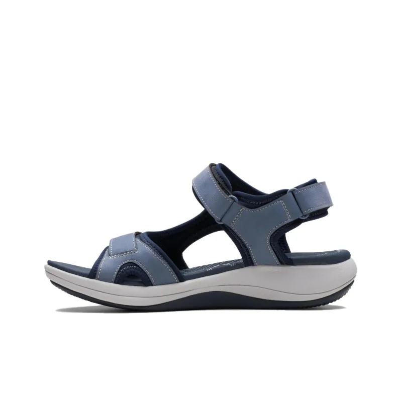 Clarks Beach Sandals Women's Denim Blue-1