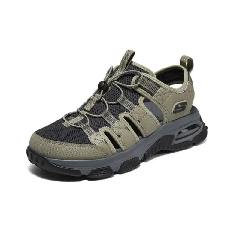 Skechers Sandals Beach Sandals Men's Tan-4