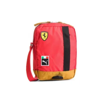 PUMA Ferrari Collaboration Fabric Shoulder Bag, Crossbody Bag Unisex Red
