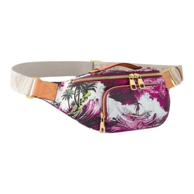 LOUIS VUITTON Rush Bumbag Monogram Surfin' Pink-0