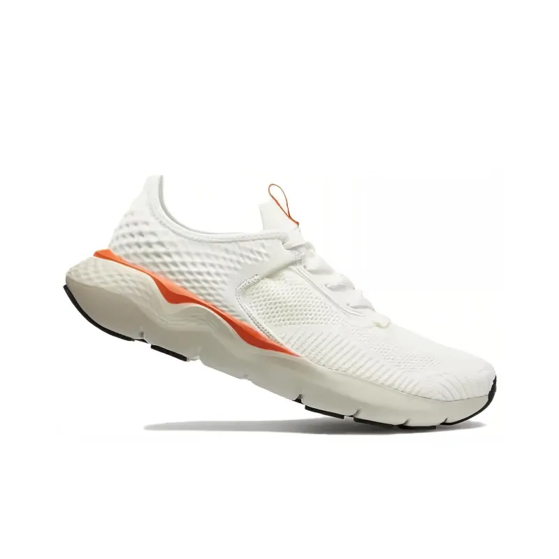 DECATHLON Cushioning Anti-Slip And Wear-Resistant Running Shoes Unisex White-1