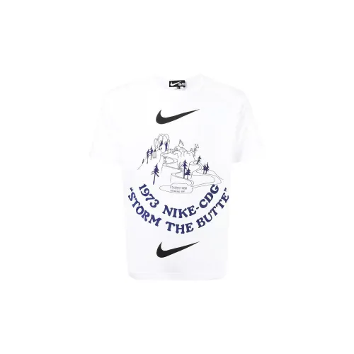 Nike X CDG T-Shirts Unisex White