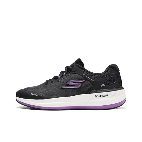 Skechers GOrun Pulse 2 Running Shoes Women's Low-Top Black/Purple