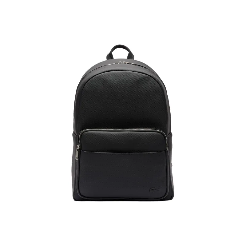 LACOSTE Polyurethane Backpack Regular Men's Black-0