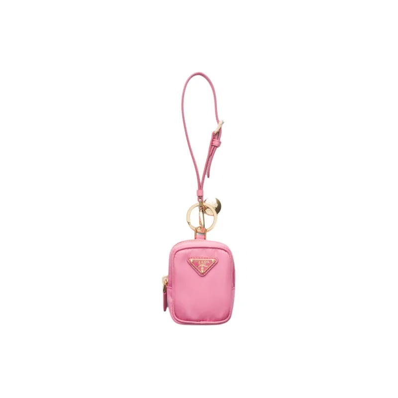 PRADA Re-Edition Fabric Clutch Women's Autumn Begonia Pink Red-0