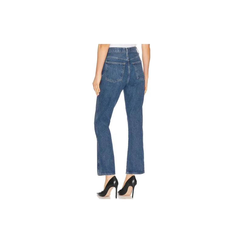 AGOLDE High waist Cropped Jeans-1