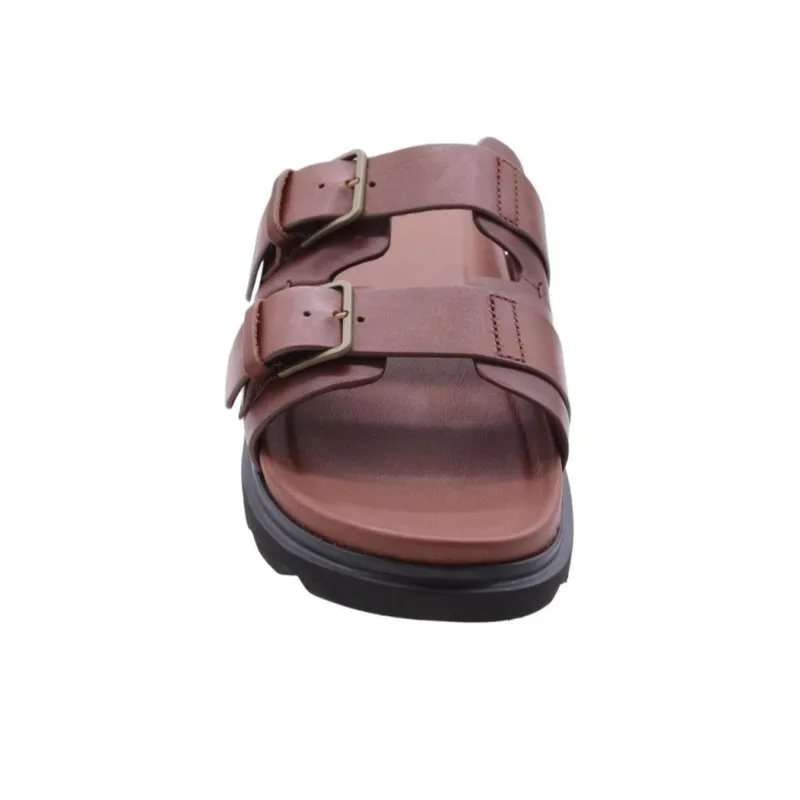 UGG Capitola Buckle Slide Sandal Cognac-2