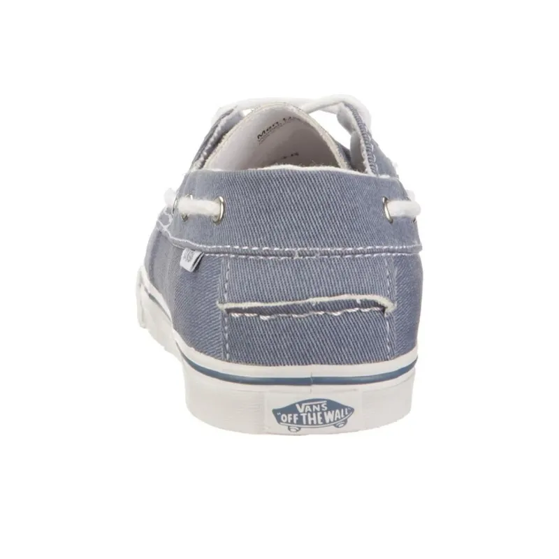 Vans Zapato Del Barco Boat Shoes 'Blue White'-3