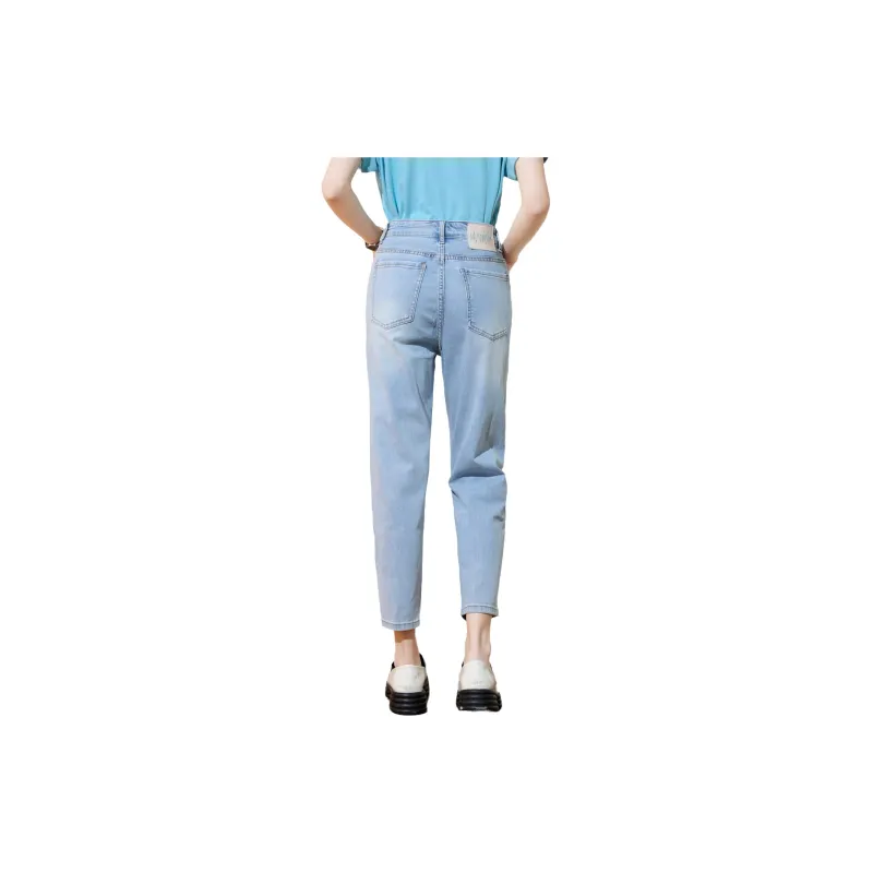SMEN Jeans Women's Denim Blue-1