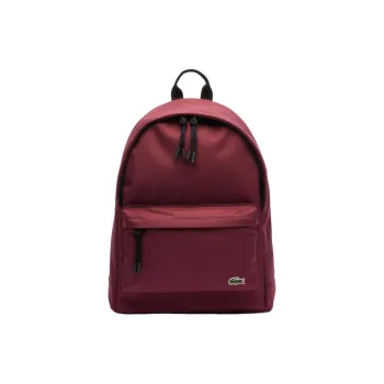 LACOSTE Recycled Polyester Backpack Regular Unisex Red