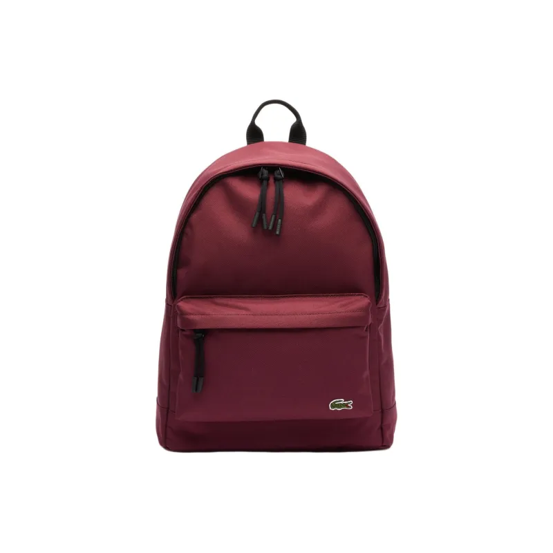 LACOSTE Recycled Polyester Backpack Regular Unisex Red-0