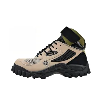 FILA Yak Anti Slip Wear Resistant High Top Outdoor Shoes Men's Brown