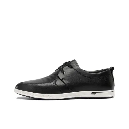 Spider King Men's Casual Shoes Men Low-Top Black