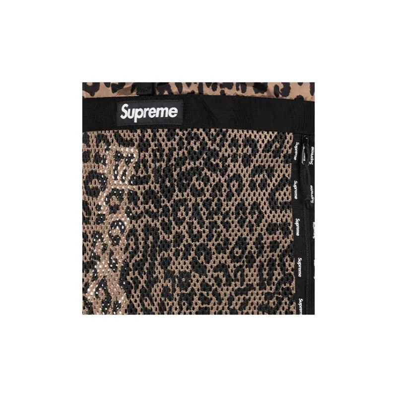 Supreme Nylon Backpack Regular Unisex Leopard Print-4