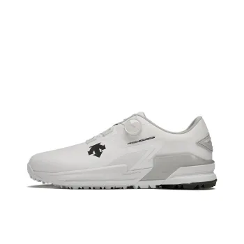 DESCENTE GOLF Series Boa Cushioning Low Top Golf Shoes Men's White