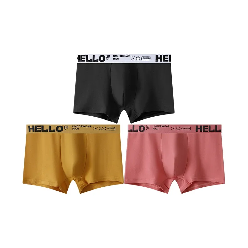 Close fitting Areas Boxer Shorts Men's 3 Pack-3