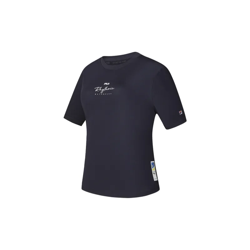FILA T Shirt Women's RD Royal Blue-1