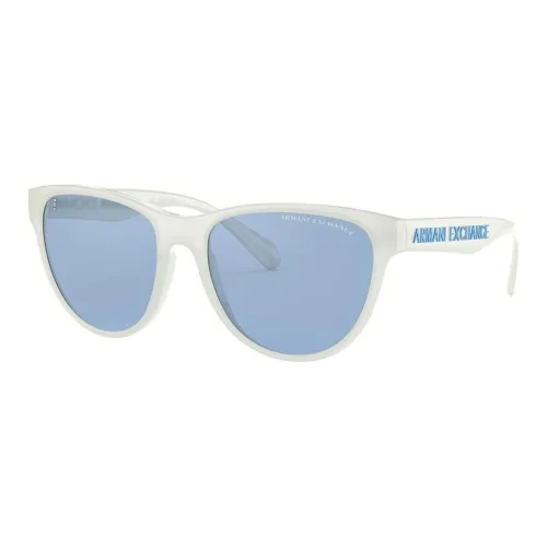 ARMANI EXCHANGE Rectangular Sunglasses Women's White
