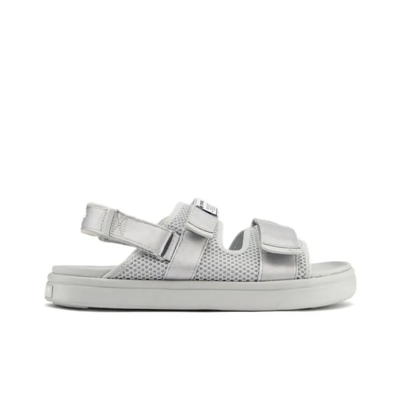 DESCENTE Modern Style Beach Sandals Unisex Gray-1