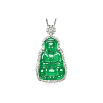 Cuiya Golden Building Ice Type Necklaces Women's